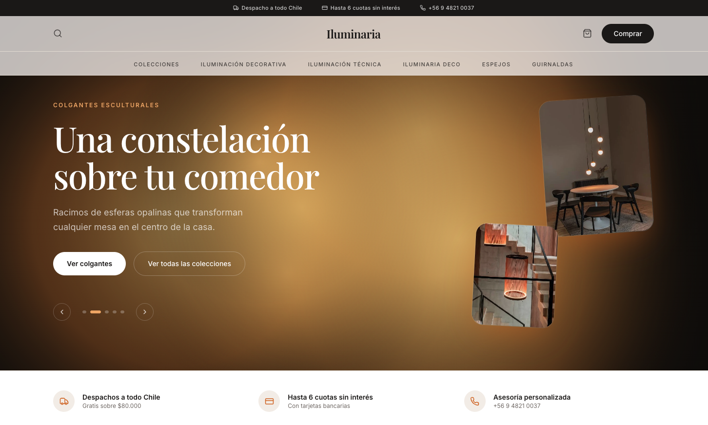 Vista previa del proyecto Iluminaria